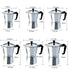 Coffee Maker Aluminum Mocha Espresso Percolator Pot Coffee Maker Moka Pot Espresso Shot Maker Espresso Machine Moka Pot