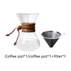 Pour Over Coffee Maker with Reusable Stainless Steel Filter Manual Coffee Dripper Brewer